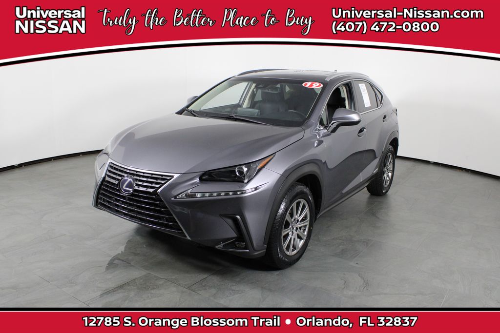 Nebula Gray Pearl 2019 Lexus NX Hybrid 300h AWD SUV / Crossover All-Wheel Drive Continuously Variable Transmission