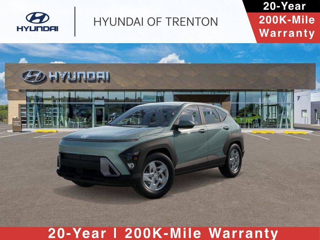 Mirage Green 2026 Hyundai Kona SUV / Crossover All-Wheel Drive Continuously Variable Transmission