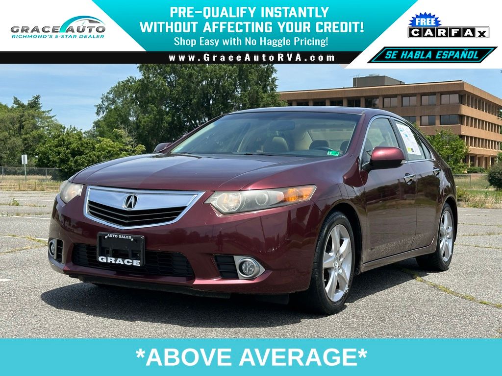 Basque Red Pearl 2012 Acura TSX Sedan FWD Sedan Front-Wheel Drive 5-Speed Automatic