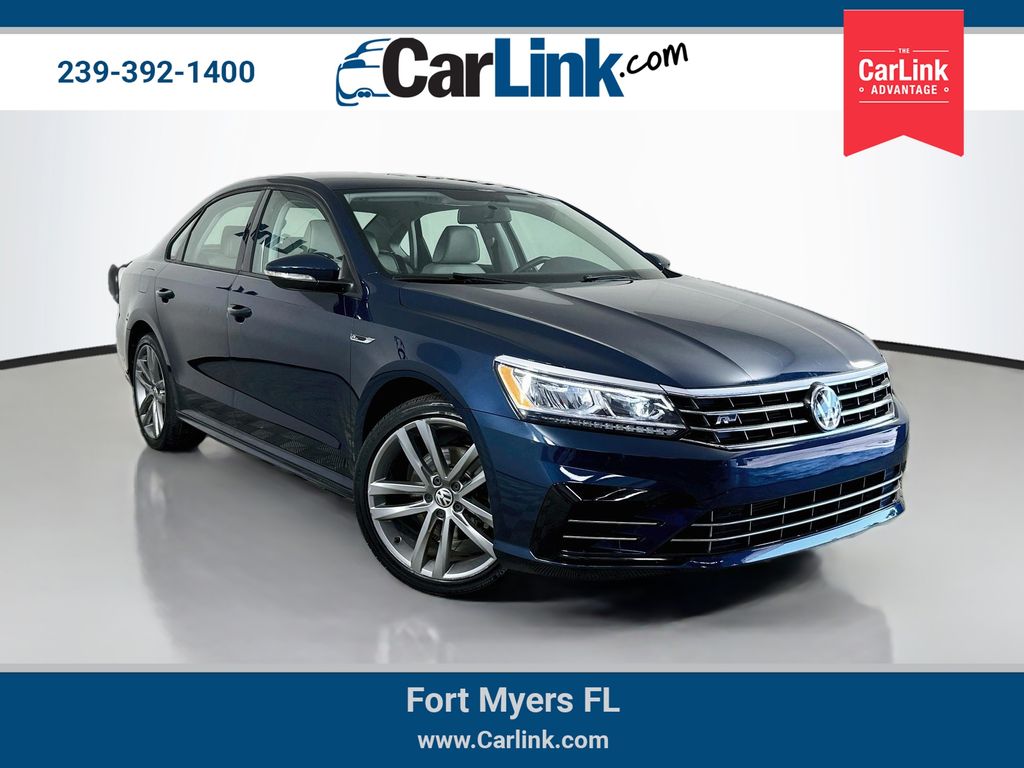 Tourmaline Blue Metallic 2018 Volkswagen Passat Sedan Front-Wheel Drive 6-Speed Automatic