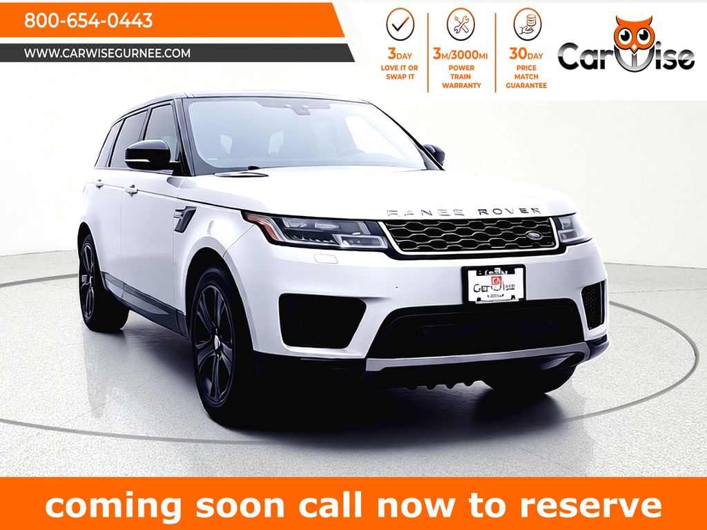 Silver 2019 Land Rover Range Rover Sport V6 HSE 4WD SUV / Crossover All-Wheel Drive 8-Speed Automatic