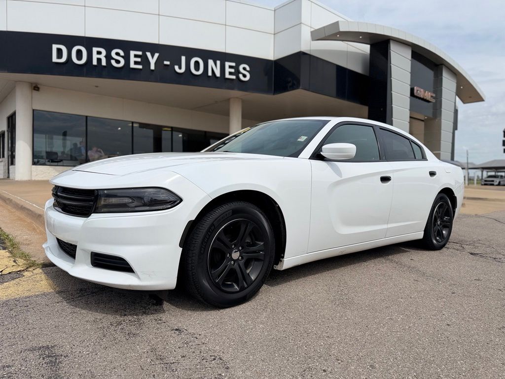 White 2020 Dodge Charger Sedan Rear-Wheel Drive 8-Speed Automatic