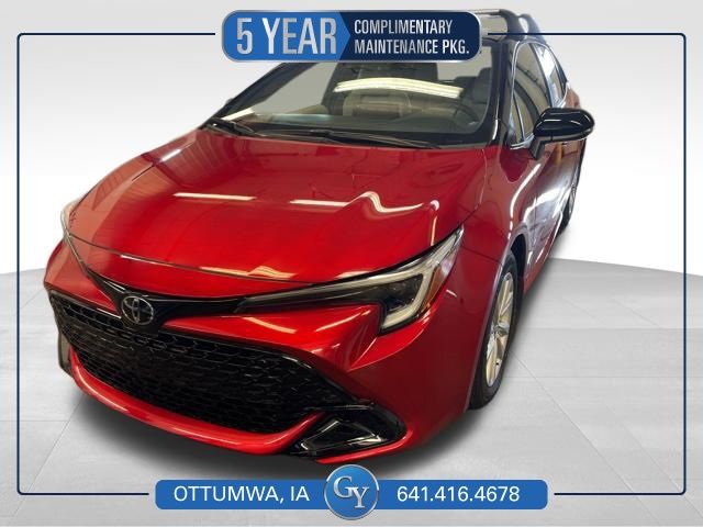 Red 2026 Toyota Corolla Hatchback SE FWD Hatchback Front-Wheel Drive Continuously Variable Transmission
