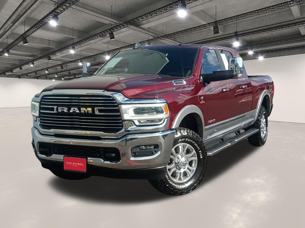 Red (Maroon) 2019 RAM 2500 Pickup Truck Four-Wheel Drive 6-Speed Automatic