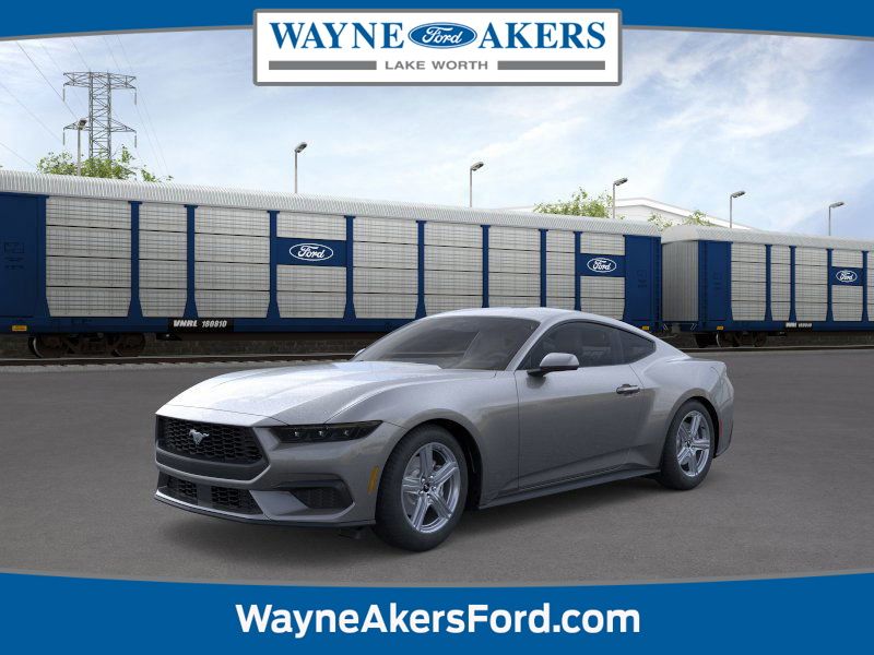 Carbonized Gray Metallic 2026 Ford Mustang Coupe Rear-Wheel Drive Automatic