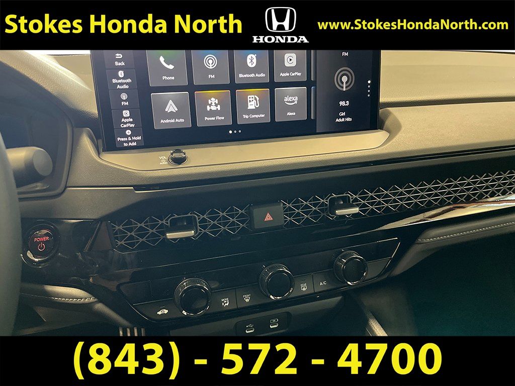 2026 Honda Accord Hybrid Sport-L Silver at Stokes Honda North