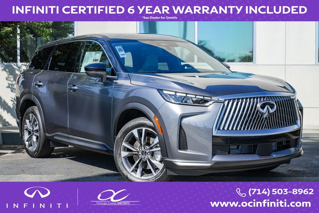 Gray (Graphite Shadow) 2026 INFINITI QX60 Pure FWD SUV / Crossover Front-Wheel Drive 9-Speed Automatic