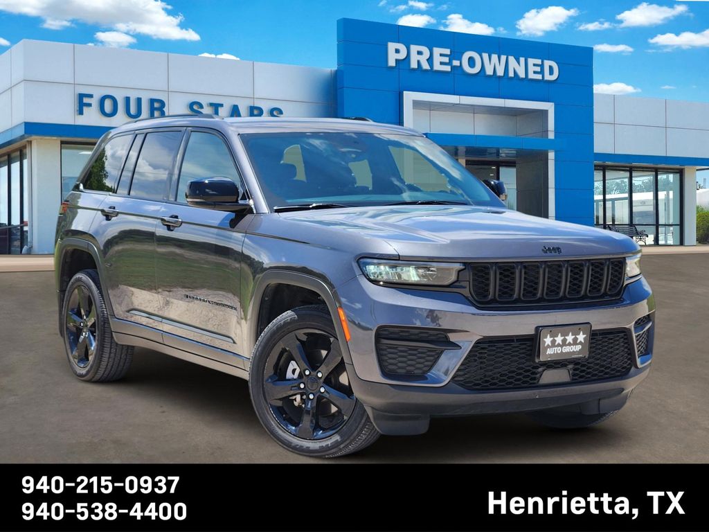Baltic Gray Metallic Clearcoat 2023 Jeep Grand Cherokee Altitude RWD SUV / Crossover 4X2 8-Speed Automatic