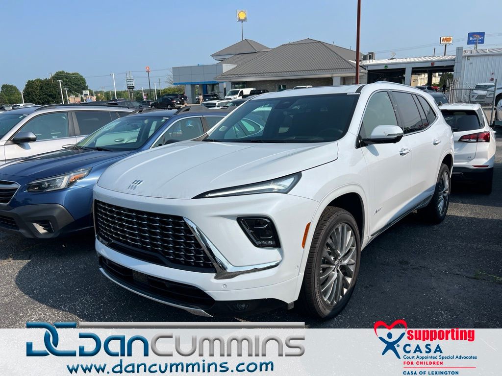 Iridescent White Tricoat 2026 Buick Enclave SUV / Crossover Four-Wheel Drive 8-Speed Automatic