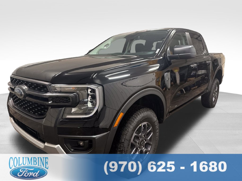 Shadow Black 2026 Ford Ranger Pickup Truck Four-Wheel Drive Automatic