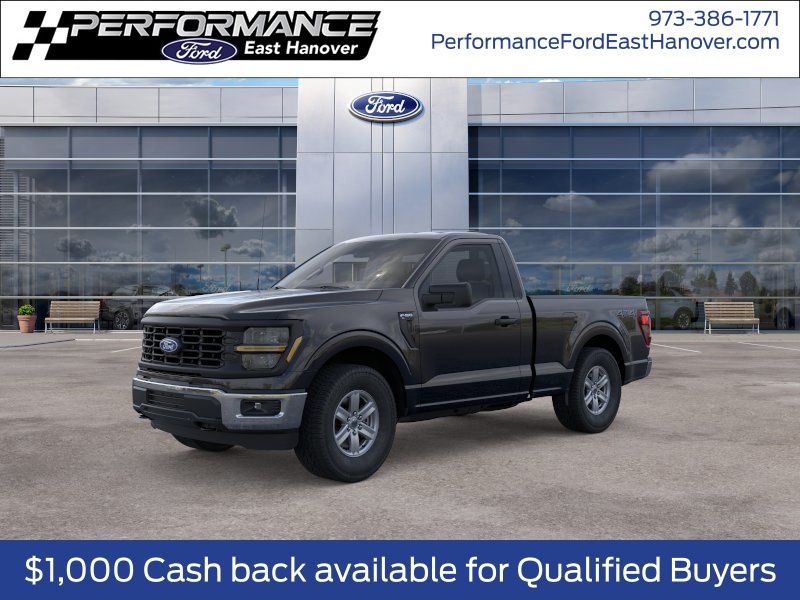 Black (AGATE BLK) 2026 Ford F-150 Pickup Truck Four-Wheel Drive Automatic
