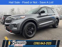 Gray Metallic 2023 Ford Explorer Timberline AWD SUV / Crossover All-Wheel Drive Automatic