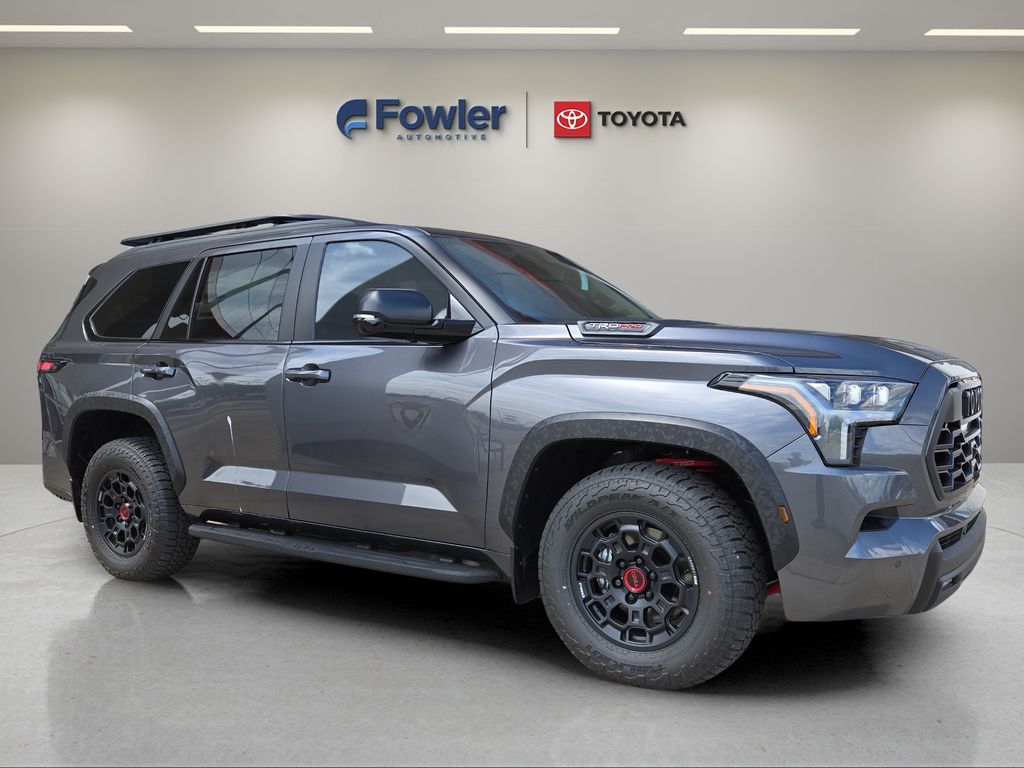 Magnetic Gray Metallic 2026 Toyota Sequoia TRD Pro 4WD SUV / Crossover Four-Wheel Drive Automatic