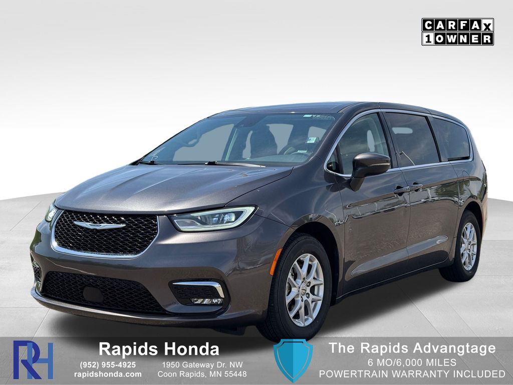 2023 Chrysler Pacifica Gris (Granite Crystal Metallic Clearcoat) Minivan Tracción delantera 9 velocidades Automática