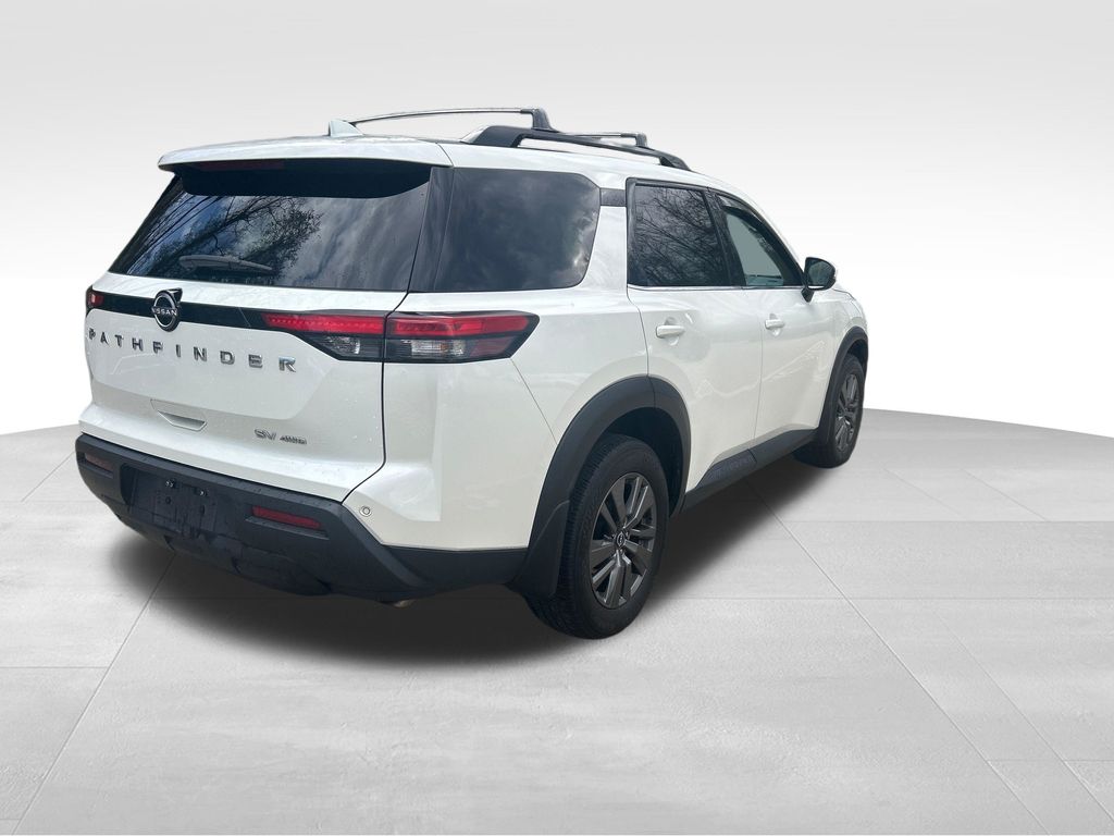 2022 Nissan Pathfinder SV White at Auto Express Mitsubishi
