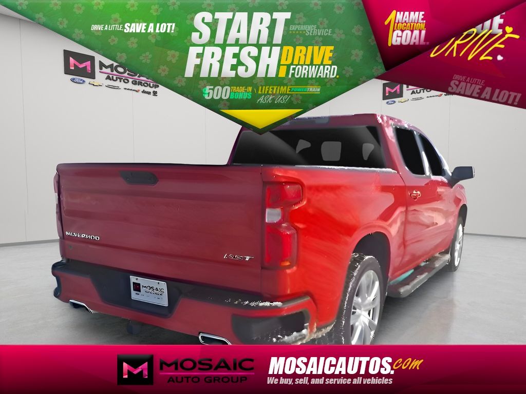 Red Hot 2021 Chevrolet Silverado 1500 RST Crew Cab 4WD Pickup Truck Four-Wheel Drive Automatic