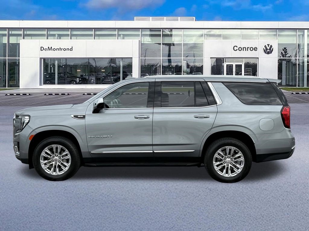 2024 GMC Yukon SLT Silver at DeMontrond Automotive Group