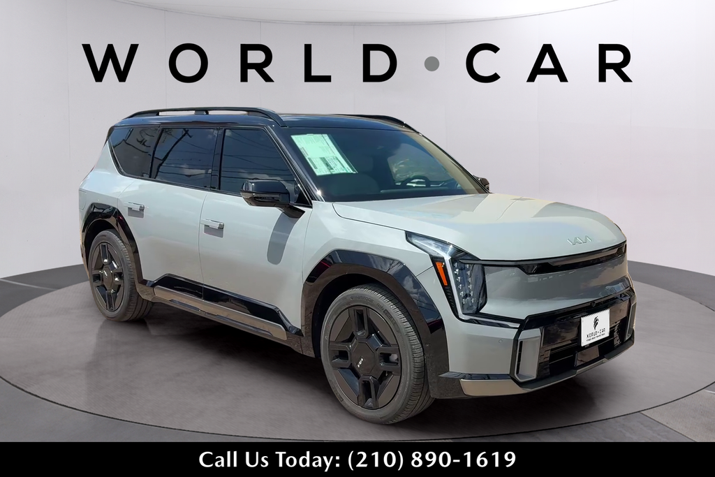 Wolf Gray/Ebony Black Roof 2026 Kia EV9 SUV / Crossover All-Wheel Drive 1-Speed Automatic