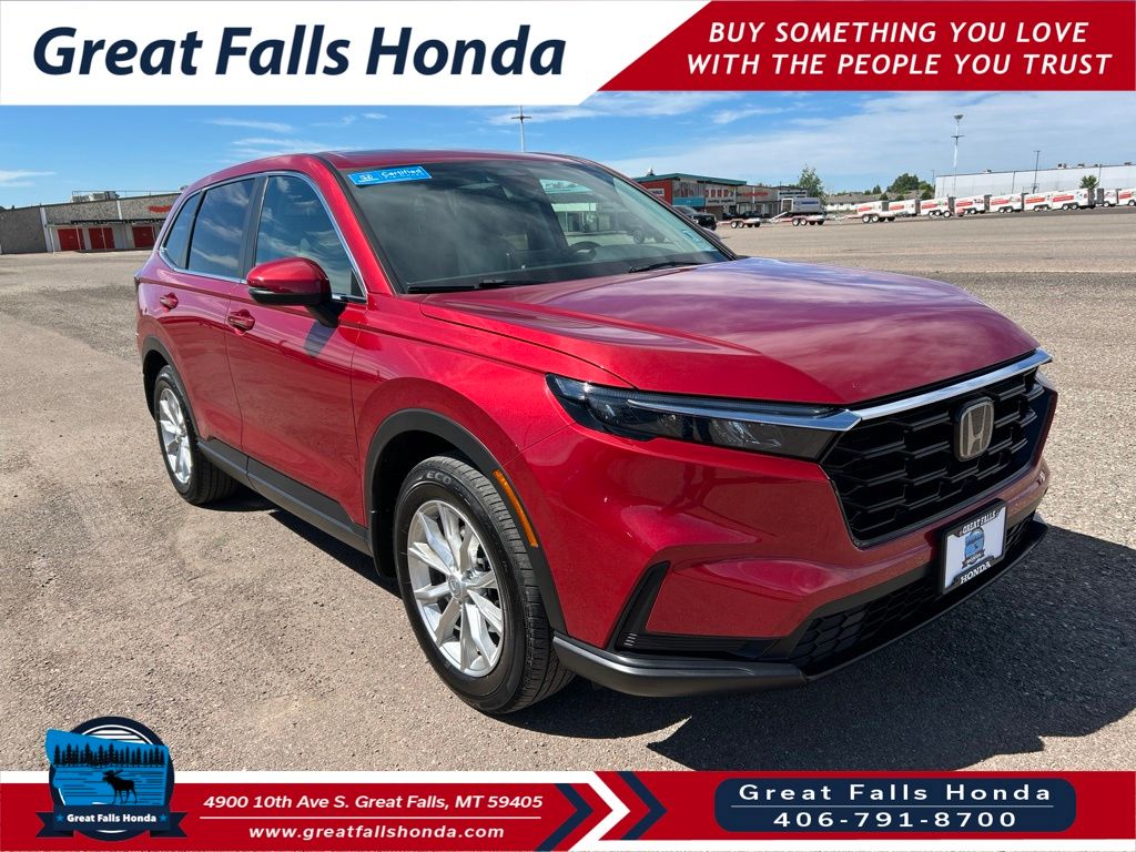 Radiant Red Metallic 2024 Honda CR-V SUV / Crossover All-Wheel Drive Continuously Variable Transmission