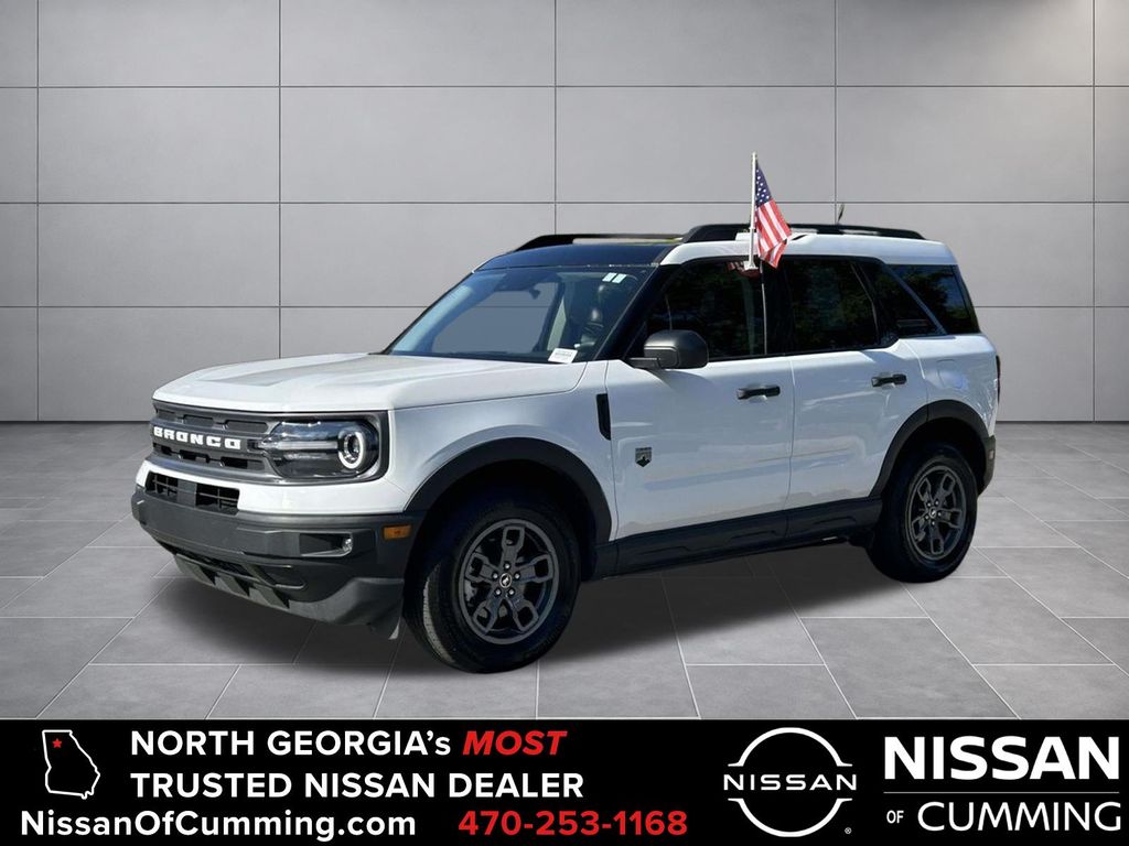 Oxford White 2024 Ford Bronco Sport SUV / Crossover All-Wheel Drive 8-Speed Automatic