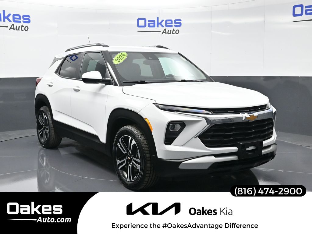 Summit White 2024 Chevrolet Trailblazer SUV / Crossover Front-Wheel Drive Continuously Variable Transmission