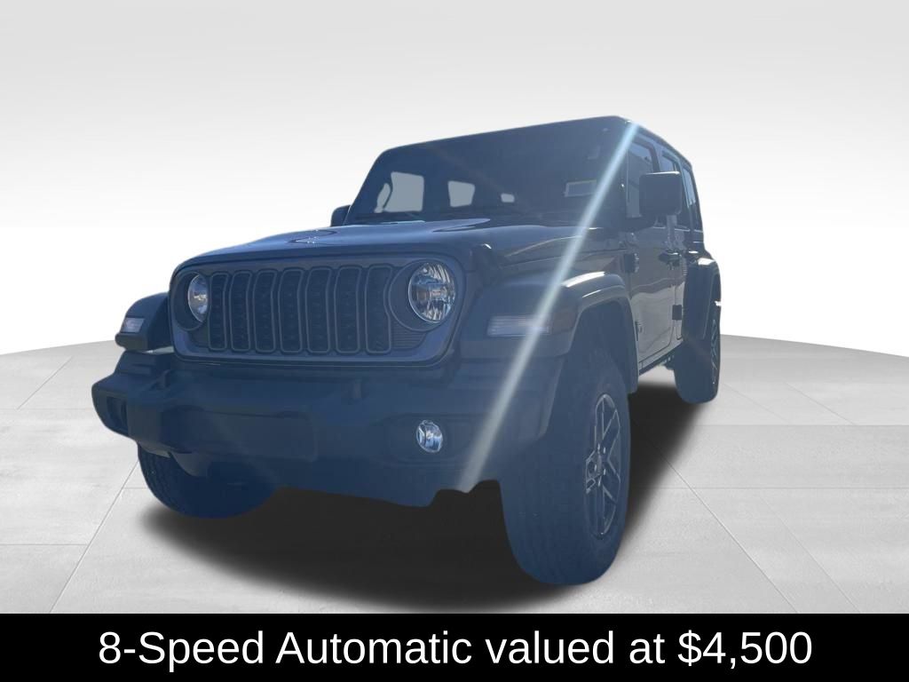 Brown (Gobi Clearcoat) 2026 Jeep Wrangler Sport S 4-Door 4WD SUV / Crossover Four-Wheel Drive 8-Speed Automatic
