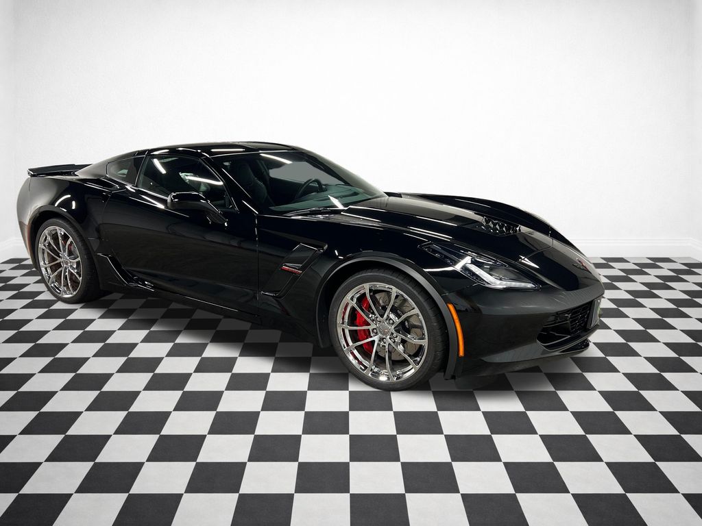 Black 2019 Chevrolet Corvette Coupe Rear-Wheel Drive 8-Speed Automatic