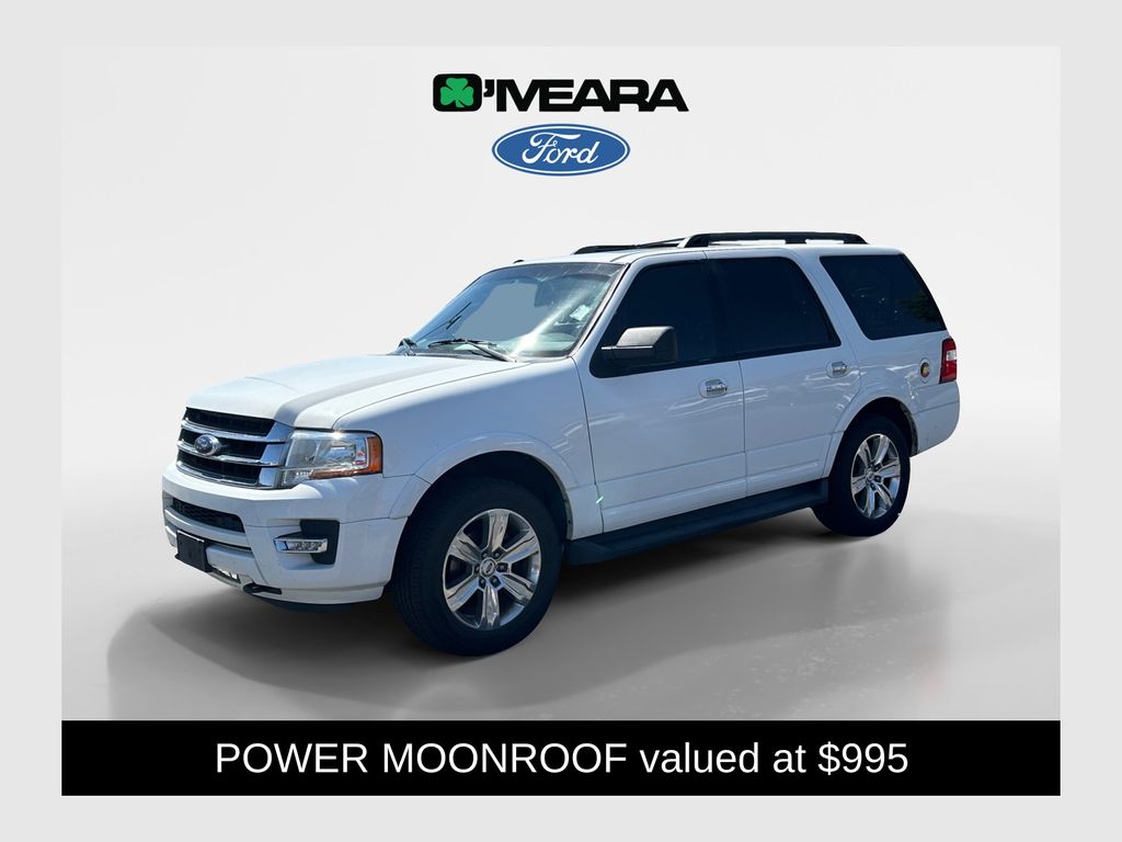 Oxford White 2015 Ford Expedition XLT 4WD SUV / Crossover Four-Wheel Drive 6-Speed Automatic
