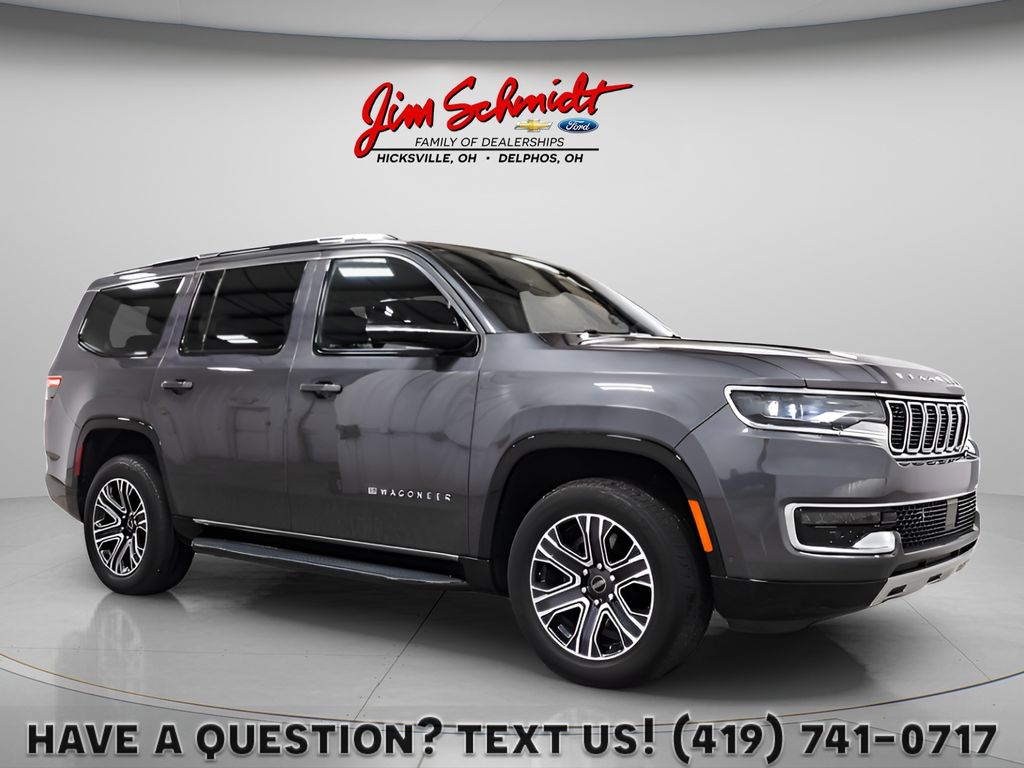 Baltic Gray Metallic Clearcoat 2025 Jeep Wagoneer Series II 4WD SUV / Crossover Four-Wheel Drive 8-Speed Automatic