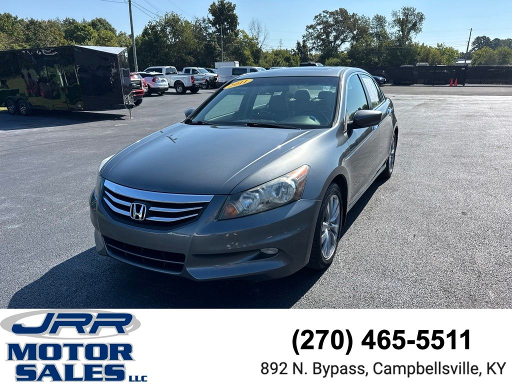 Gray 2011 Honda Accord Sedan Front-Wheel Drive 5-Speed Automatic Overdrive