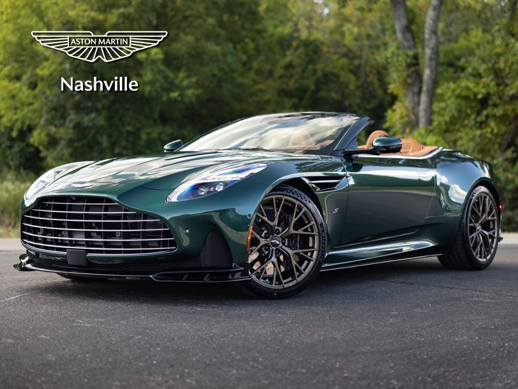 Malachite Green 2026 Aston Martin DB12 Convertible Rear-Wheel Drive 8-Speed Automatic