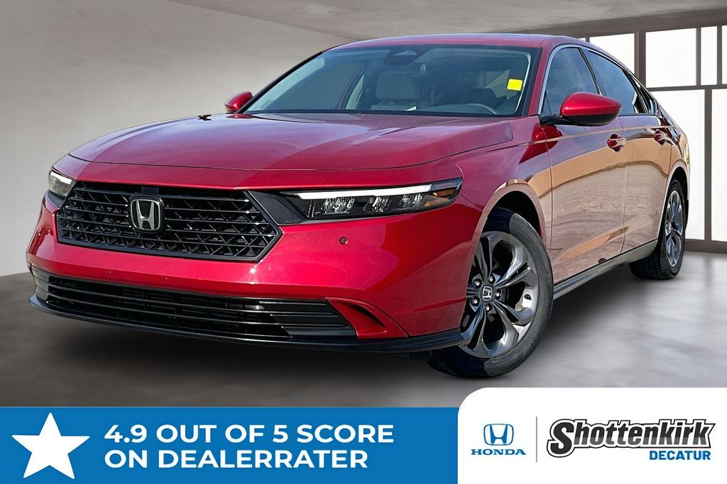 Red 2023 Honda Accord EX FWD Sedan Front-Wheel Drive Continuously Variable Transmission