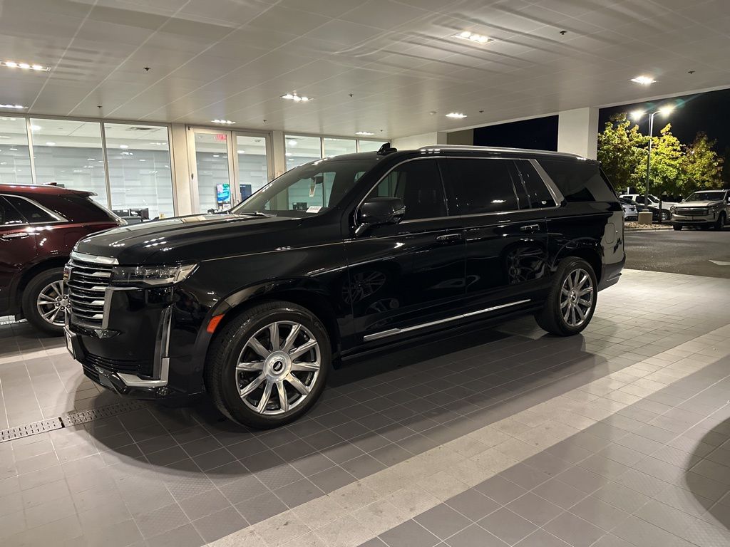 Used Car 2021 Cadillac Escalade Esv  Premium Luxury Platinum For Sale Under $50,000 In Austin, Texas