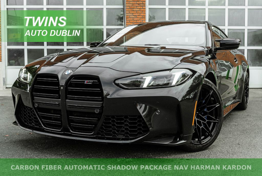 Black Sapphire Metallic 2025 BMW M4 Competition Coupe RWD Coupe Rear-Wheel Drive 8-Speed Automatic