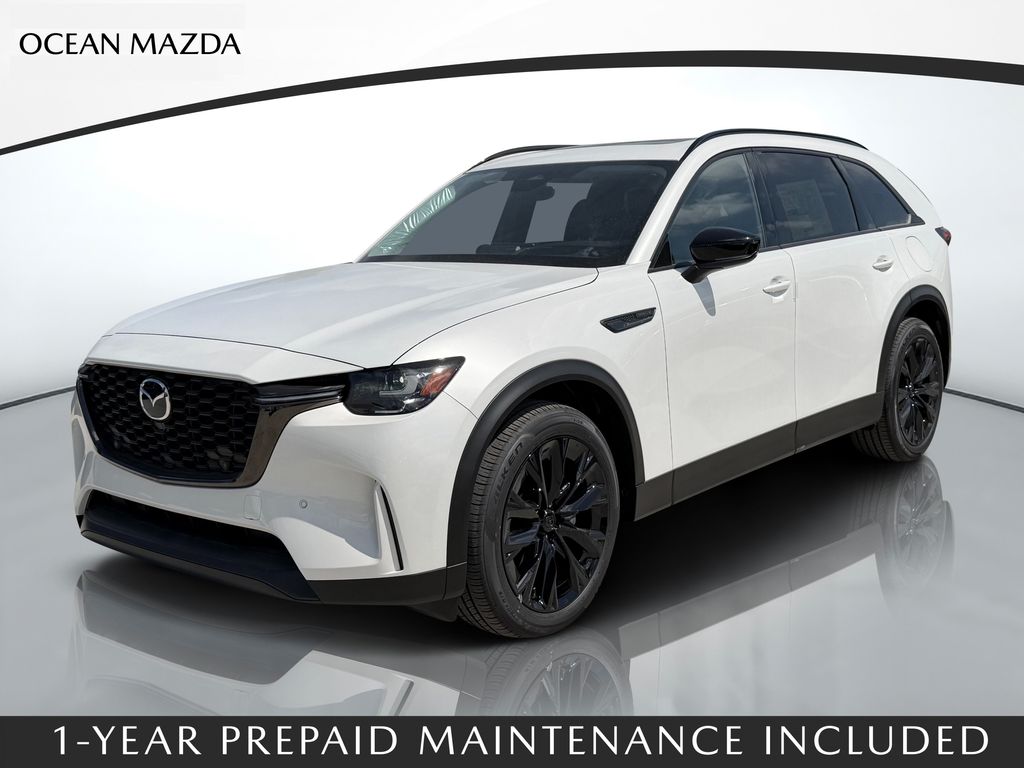 Rhodium White Premium 2026 Mazda CX-90 SUV / Crossover All-Wheel Drive 8-Speed Automatic