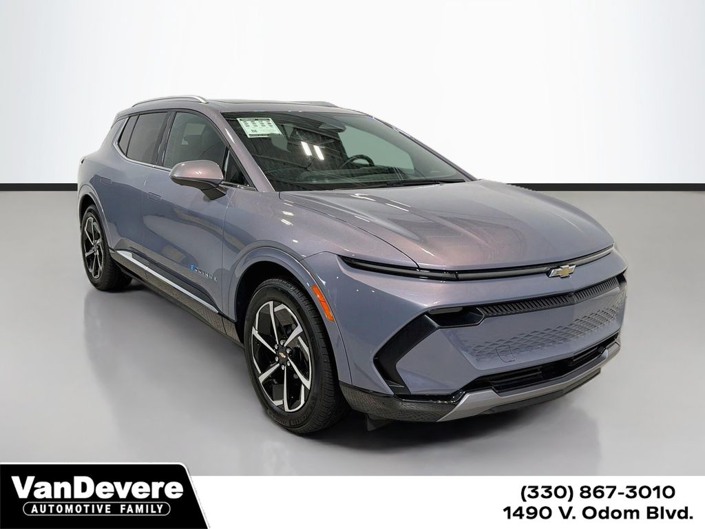 Galaxy Gray Metallic 2025 Chevrolet Equinox EV SUV / Crossover Front-Wheel Drive 1-Speed Automatic