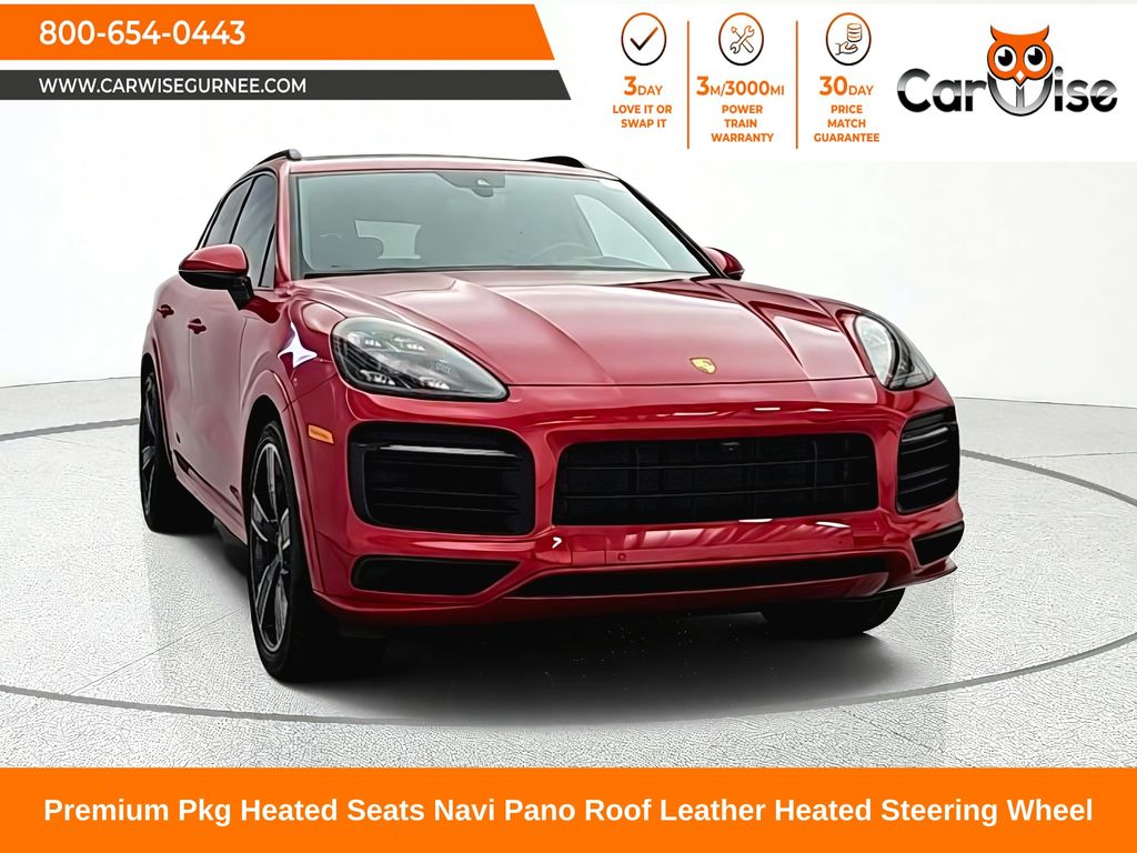 Carmine Red 2023 Porsche Cayenne SUV / Crossover All-Wheel Drive 8-Speed Automatic