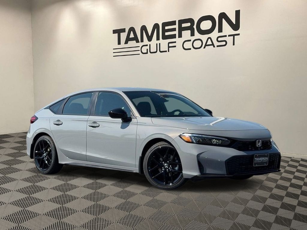Urban Gray Pearl 2026 Honda Civic Hatchback Hatchback Front-Wheel Drive Continuously Variable Transmission
