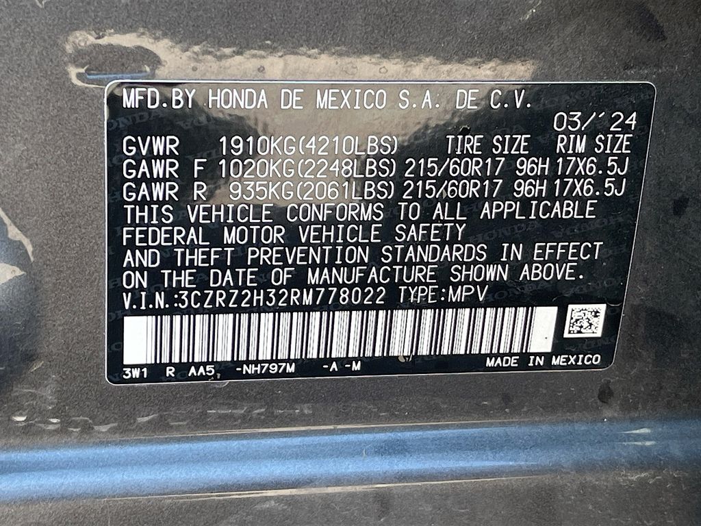 Used 2024 Gray Honda LX image 29