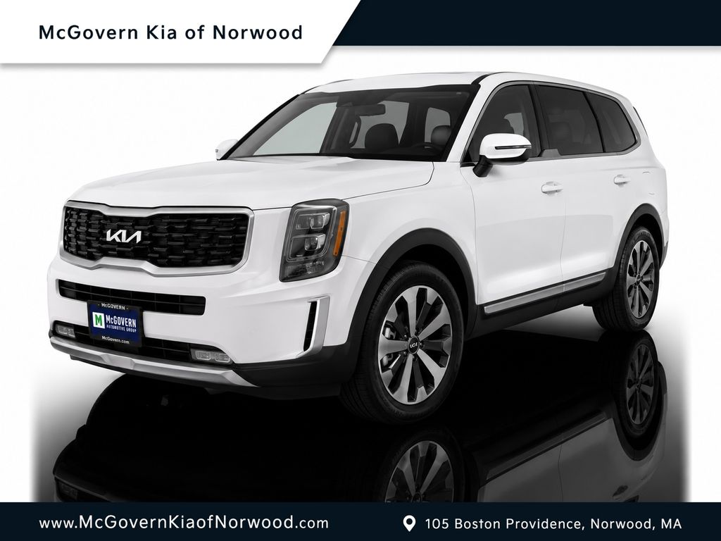 White 2022 Kia Telluride SX AWD SUV / Crossover All-Wheel Drive 8-Speed Automatic