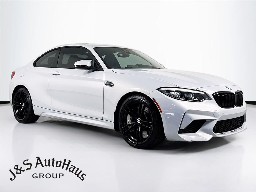 Hockenheim Silver Metallic 2020 BMW M2 Competition RWD Coupe Rear-Wheel Drive 6-Speed Manual