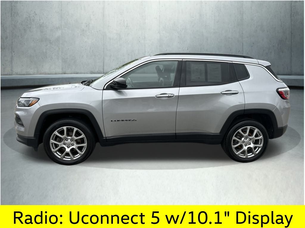 Used 2022 Jeep Compass Latitude Lux with VIN 3C4NJDFB1NT170025 for sale in Saco, ME