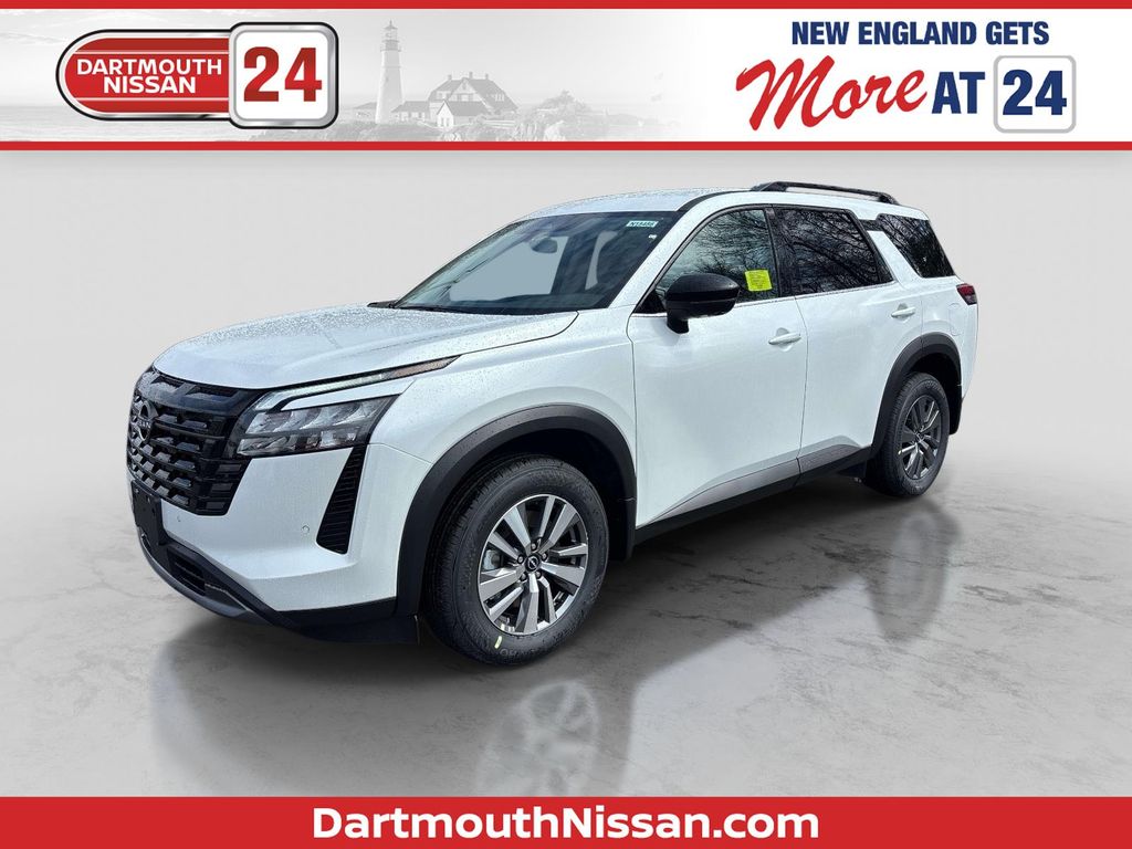 Everest White Pearl 2026 Nissan Pathfinder SUV / Crossover All-Wheel Drive 9-Speed Automatic