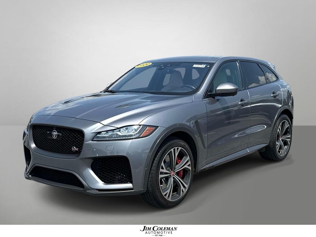 Eiger Gray Metallic 2020 Jaguar F-PACE SUV / Crossover All-Wheel Drive 8-Speed Automatic