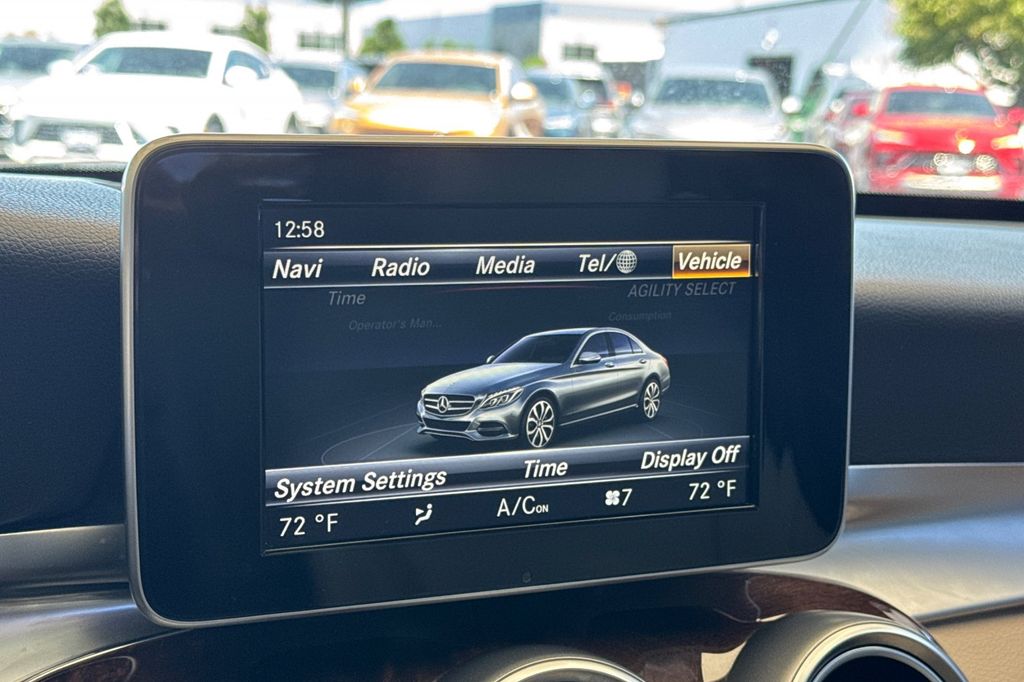 used 2015 Mercedes-Benz C-Class car, priced at $15,945