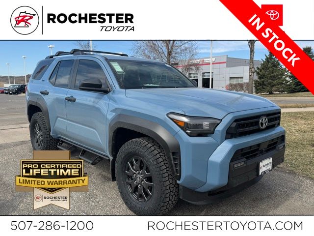 Blue 2026 Toyota 4Runner SR5 4WD SUV / Crossover Four-Wheel Drive 8-Speed Automatic