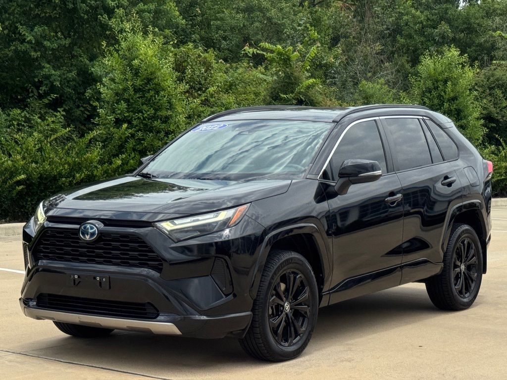 2022 Toyota RAV4 Hybrid SE Black at EAG Ford Navasota