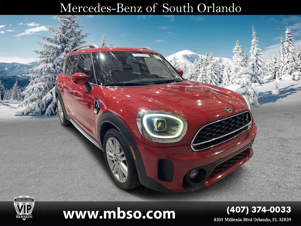 Chili Red 2024 MINI Countryman Cooper S FWD SUV / Crossover Front-Wheel Drive 7-Speed Automatic