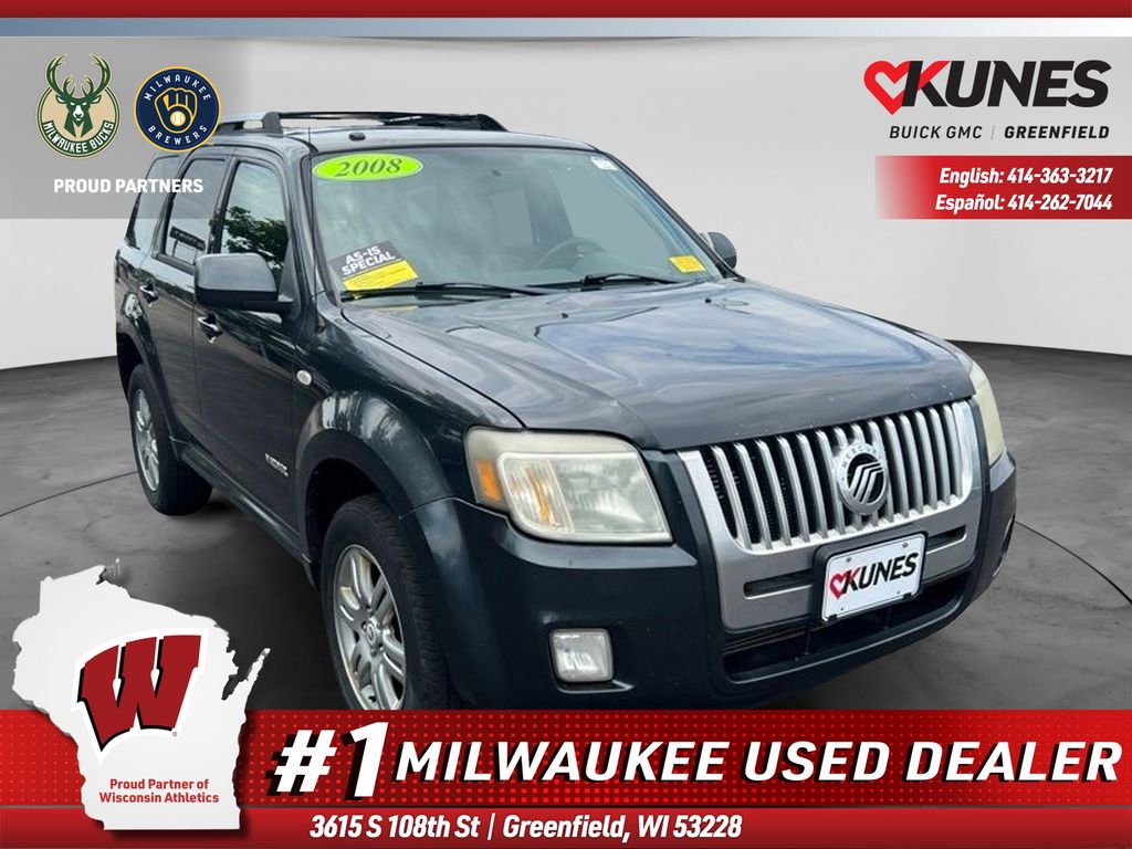 Gray 2008 Mercury Mariner SUV / Crossover All-Wheel Drive 4-Speed Automatic Overdrive
