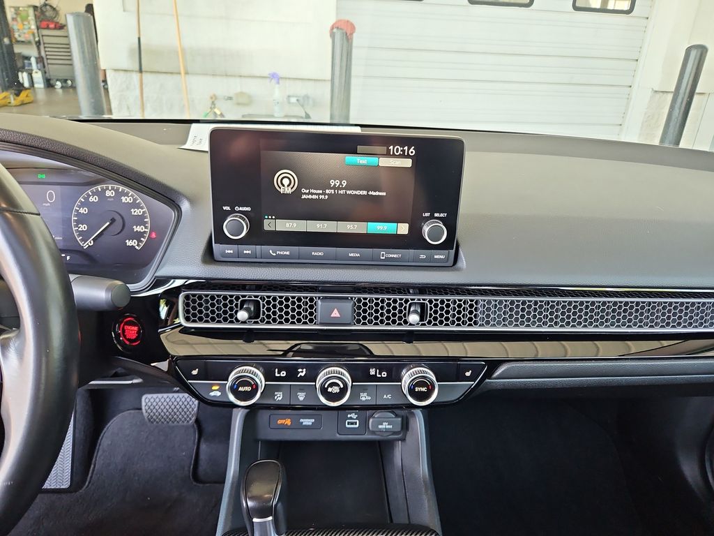 2022 Honda Civic EX Black at Stokes Honda North